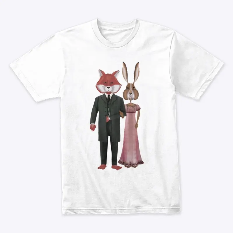 Fox and Rabbit T Shirt